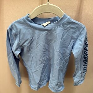 RuggedButts Kids Blue Swim Rashguard